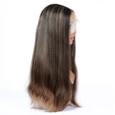 #6G-208-104 |23" Slavic Virgin hair(Sheitel)wig|RUISA Premium wig and Sheitel wig shop